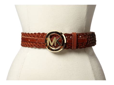 michael kors mens belts|michael kors braided belt.